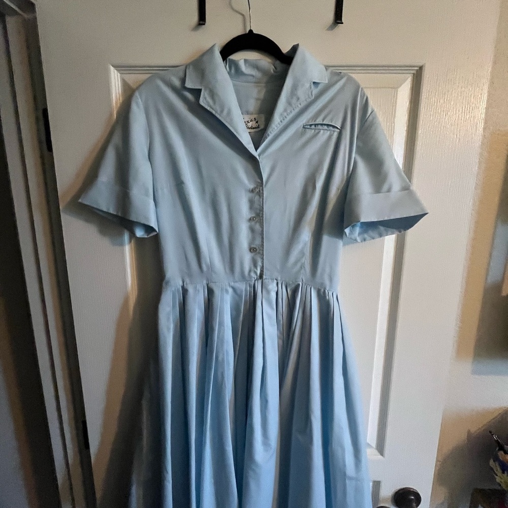 1950s Texas shirtwaist dress